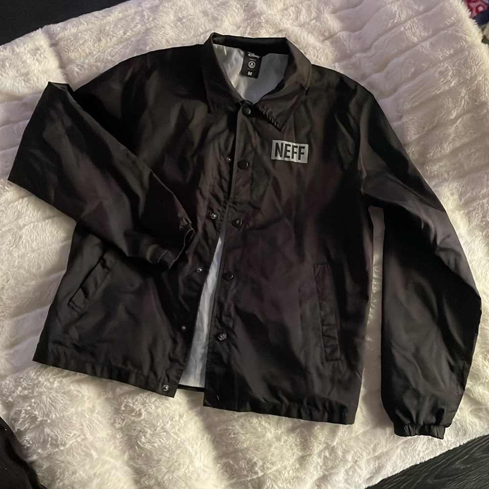 Neff x Disney Black Windbreaker Jacket